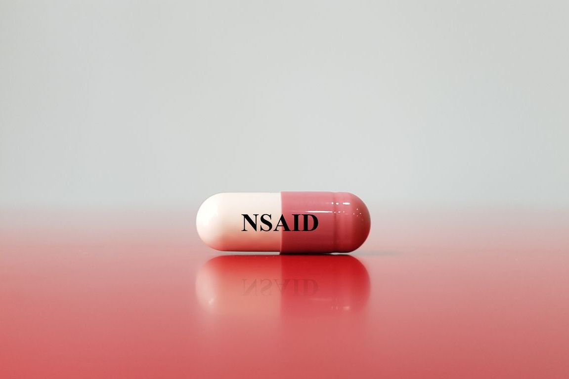 Red NSAID pill