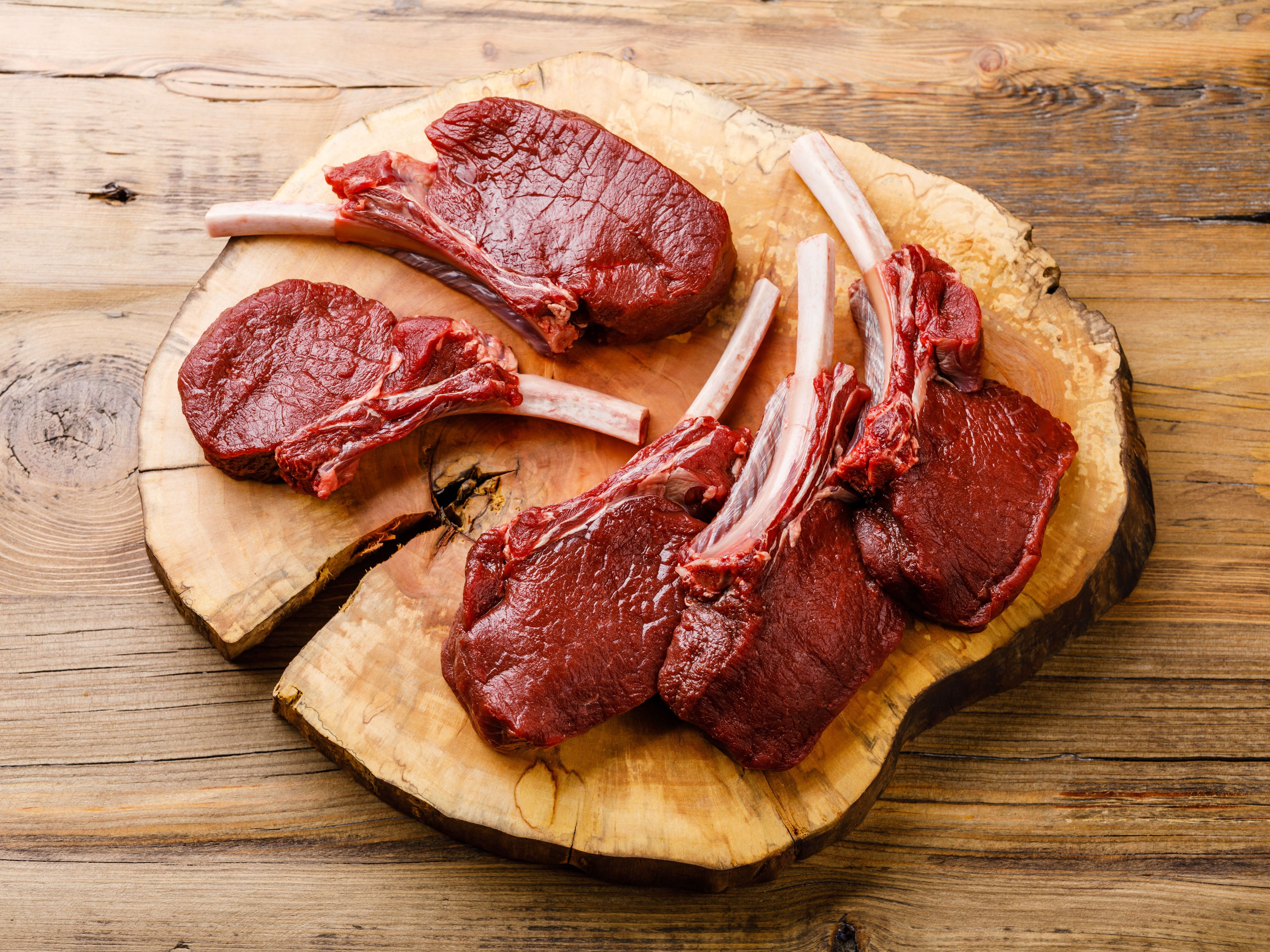 raw venison