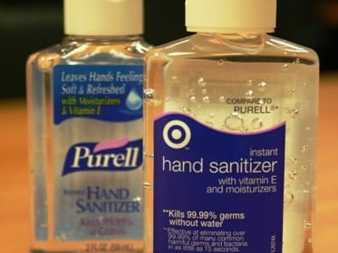 hand sanitizer