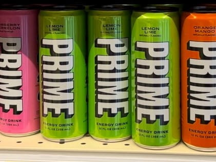 cans of prime drink