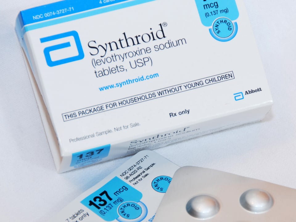box of synthroid medication